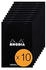 Rhodia Schreibblock DotPad Nr. 16 A5 80 Blatt dot-Lineatur schwarz (16559C)