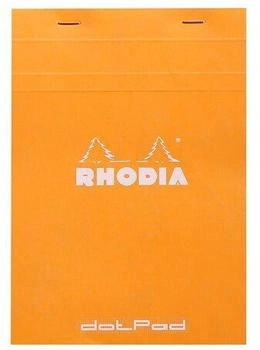 Rhodia Notizblock DotPad Nr. 16 A5 14,8x21cm 80 Blatt 80g Dot Grid orange (16558C)