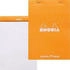 Rhodia Notizblock DotPad Nr. 16 A5 14,8x21cm 80 Blatt 80g Dot Grid orange (16558C)