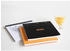 Rhodia Notizblock Le Carre quadratisch 21x21cm 80 Blatt 80g kariert orange (210200C)