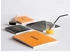 Rhodia Notizblock Le Carre quadratisch 21x21cm 80 Blatt 80g kariert orange (210200C)