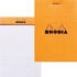 Rhodia Notizblock Nr. 11 A7 7,4x10,5cm 80 Blatt 80g kariert orange (11200C)