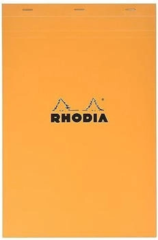 Rhodia Notizblock Nr. 19 A4+ 21x31,8cm 80 Blatt 80g kariert orange (19200C)