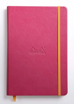 Rhodia Notizbuch Rhodiarama A5 14,8x21cm 96 Blatt 90g liniert himbeer (118752C)