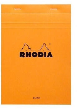 Rhodia Notizblock Nr. 16 A5 blanko 80 Blatt orange (16000C)