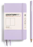 Leuchtturm1917 Notizbuch Pocket, 368145, Karton Hardcover, Lilac, 94 Blatt / 187