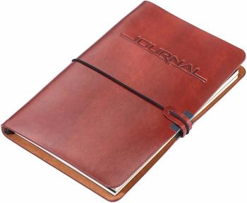 Troika Bullet Journal Monochromatisch Braun A5 Punktraster (BTJ36/BR)