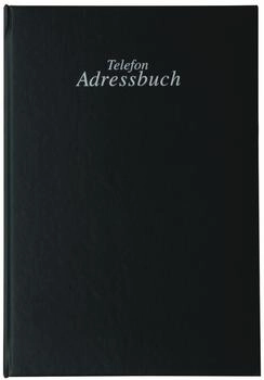 Stylex Telefon-Adressbuch A-Z schwarz (46625)