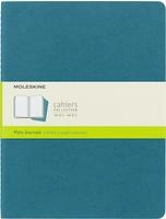 Moleskine Cahier XL 3er Set Blanko Lebhaftes Blau / Moleskine Germany GmbH /