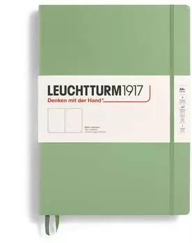 Leuchtturm1917 Notizbuch Master Hardcover A4+ Salbei Blanko