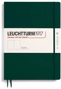 Leuchtturm1917 Notizbuch Master Slim (A4+) Hardcover Forest Green Blanko