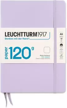 Leuchtturm1917 Notizbuch 120g Medium Hardcover A5 Lilac blanko
