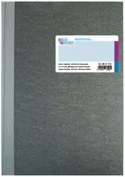 Brunnen König & Ebhardt Geschäftsbuch | A4, 192 Seiten, mit Seitenzahlen, kariert, Kunststoff, grau