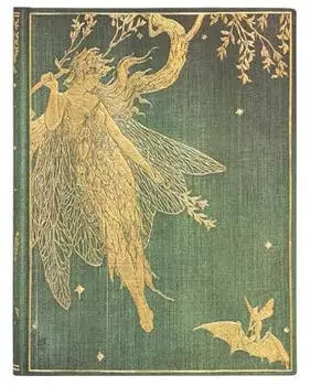 Paperblanks Hardcover Notizbuch Olive Fairy, Ultra, Liniert