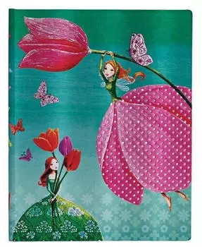 Paperblanks Dot-Grid-Planer Fr&ouml;hlicher Fr&uuml;hling, Ultra, Punkteraster