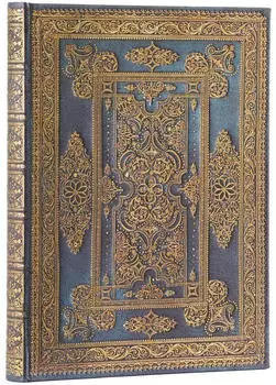Paperblanks Hardcover Notizbuch Blue Luxe, Ultra, Liniert