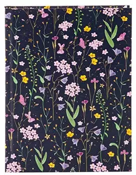 Goldbuch Notizbuch Meadow Miracles Blue A5, 200 Seiten blanko, 100g/m&sup2; (64 154)
