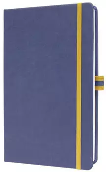 sigel Linescape Notizbuch A5 liniert Hardcover 88 Bl&auml;tter Blau (LS105)