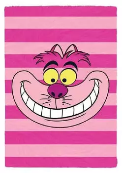 Erik Alice im Wunderland Cheshire Cat Notizbuch A5, Pl&uuml;sch-Hardcover, dotted (CTPA5005)