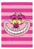 Erik Alice im Wunderland Cheshire Cat Notizbuch A5, Plüsch-Hardcover, dotted (CTPA5005)