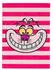 Erik Alice im Wunderland Cheshire Cat Notizbuch A5, Plüsch-Hardcover, dotted (CTPA5005)