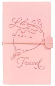 Erik Pusheen Reisetagebuch B6, 2 austauschbare Hefte, 160 Seiten (CTBV007)
