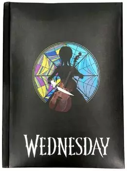 SD Toys Wednesday Notizbuch mit Licht Roseton