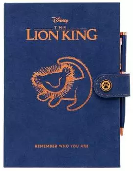 Erik Disney Der K&ouml;nig der L&ouml;wen Premium Notizbuch A5 Dotted mit Stift (CPA5042)