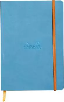 Rhodia Rhodiarama Notizbuch A5, kariert, t&uuml;rkis (117816C)