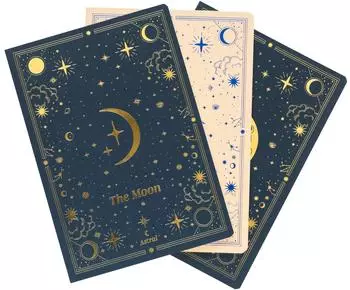 Erik Astral Notizbücher A5, 3er-Pack, gepunktet/blanko/liniert, Softcover (PCA5008)