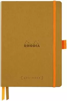 Rhodia Goalbook Softcover A5 Dot punktkariert, elfenbein 90g/m&sup2; (117811C)