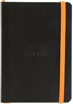 Rhodia Rhodiarama Notizbuch A6 Punktraster 144 Seiten Schwarz (117352C)