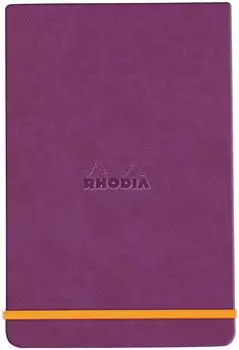Rhodia Rhodiarama Webnotepad A5 liniert, violett, Kunstleder (194393C)