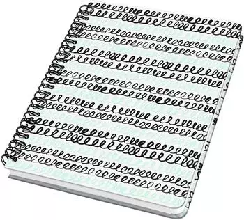 sigel Jolie Inspire "Curly Mint" Spiralbuch A5 dotted, 120 Seiten (JN622)