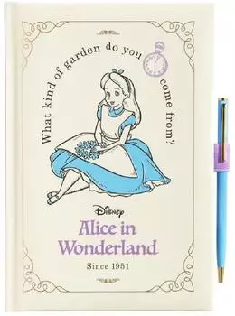Erik Disney Alice im Wunderland A5 Notizbuch & Kugelschreiber Set (CPA5028)