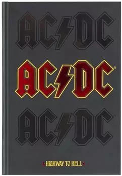 Erik AC/DC A5 Notizbuch mit Hardcover, blanko, 192 Seiten (CPA5080)