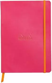 Rhodia Rhodiarama Notizbuch A5 Softcover, dotted, Himbeer (117462C)