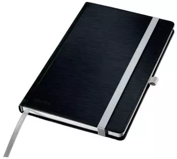 Leitz Style Notizbuch A5, liniert, Hardcover, satin schwarz (44851094)