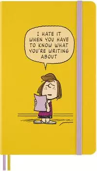 Moleskine Peanuts Patty Notizbuch liniert, L/A5, fester Einband