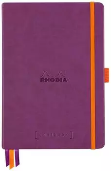 Rhodia Goalbook A5 120 Blatt, punktkariert, elfenbein 90g (118780C)