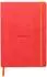 Rhodia Rhodiarama Notizbuch A5 liniert, Softcover Kunstleder, koralle (117380C)