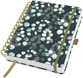 sigel Jolie Eucalyptus Night Spiralblock A5 dotted, 120g, 240 Seiten (JN657)