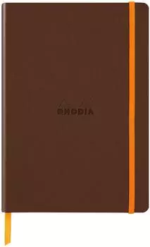 Rhodia Rhodiarama Notizbuch A5 liniert, bronze, Kunstleder (117384C)