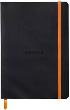 Rhodia Rhodiarama Notizbuch A5 dotted, schwarz, 80 Blatt (117452C)