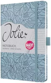 sigel Jolie Notizbuch A5, liniert, hellblau (JN353)