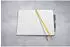 sigel Linescape Notizbuch A5 kariert, hellgrau, 88 Blatt (LS100)