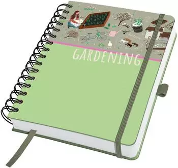 sigel Jolie Spiralnotizbuch blanko A5 "Garden Love" 240 Seiten 120g (JN654)