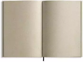 matabooks Jana Notizbuch A5 "Snail", blanko, Graspapier (J-NB)