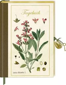 Coppenrath Tagebuch mit Schloss, Sammlung Augustina, 204 Seiten Punkteraster