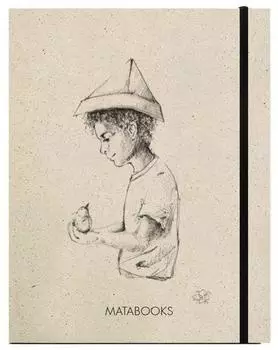 matabooks Fallenbird Notizbuch A5 Graspapier, schwarz (Swiss Brochure)